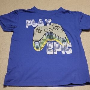 Brooklyn Vertical Blue Graphic Youth T-Shirt